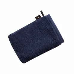 VOSSEN Waschhandschuh Vegan Life blau^ Waschhandschuhe