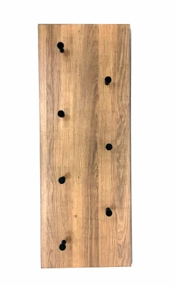 Garderoben> Wandgarderobe braun