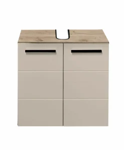 Waschbeckenunterschrank beige^ Badmöbel