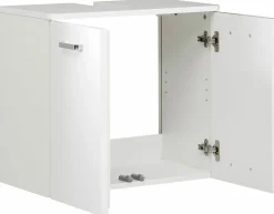 Badmöbel> Waschbeckenunterschrank weiß