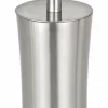 Badzubehör|Badaccessoires>Wenko WC-Garnitur silberfarben