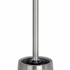 Wenko WC-Garnitur silberfarben^ Badzubehör|Badaccessoires
