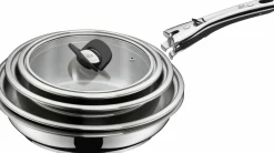Pfannen>WMF Bratpfanne 24cm schwarzsilberfarben