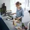 WMF Dampfgarer schwarzsilberfarben^ Sonstige Küchengeräte