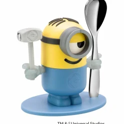 Kindergeschirr>WMF Eierbecher mit Löffel blau