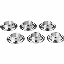 Küchenzubehör>WMF Eierbecher-Set 6tlg silberfarben