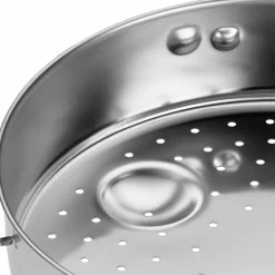 Schnellkochtöpfe>WMF Einsatz Set 22cm silberfarben