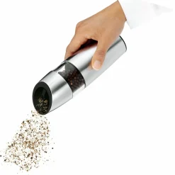 Gewürzmühlen & Streuer>WMF Elektrische Mühle silberfarben