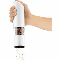 WMF Elektrische Salz-/Pfeffermühle weiß^ Gewürzmühlen & Streuer