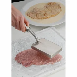 Küchenzubehör>WMF Fleischklopfer 31cm silberfarben