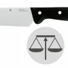 Küchenmesser>WMF Fleischmesser breit 20cm schwarz