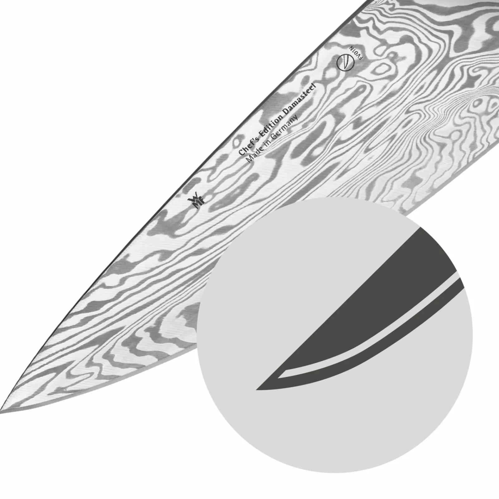 WMF Fleischmesser 20cm silberfarben^ Küchenmesser