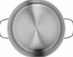 Töpfe>WMF Fleischtopf mit Deckel 24cm silberfarben