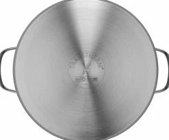 WMF Gemüsetopf m. Deckel 24cm silberfarben^ Töpfe