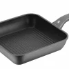 Pfannen>WMF Grillpfanne 28x28cm schwarz