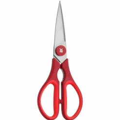 WMF Küchenschere 21cm rot^ Küchenmesser