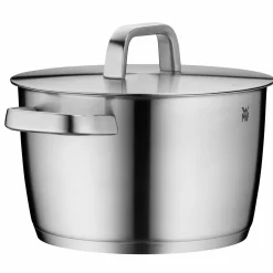 Töpfe>WMF Kochtopf mit Deckel 18cm silberfarben