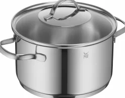 WMF Kochtopf mit Deckel 20cm silberfarben^ Töpfe