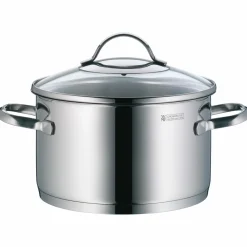 WMF Kochtopf mit Deckel 20cm silberfarben^ Töpfe