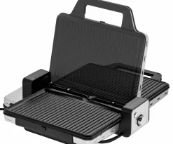 WMF Kontaktgrill 2 in1 silberfarben^ Sonstige Küchengeräte