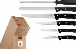 Messerblöcke>WMF Messerblock bestückt 7tlg schwarz