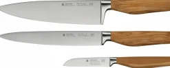 WMF Messer-Set 3tlg braun^ Küchenmesser