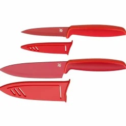 Küchenmesser>WMF Messerset 2tlg rot
