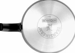 Töpfe>WMF Milchtopf 14cm silberfarben