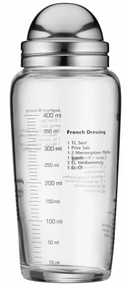 Küchenzubehör>WMF Salat-Dressing-Shaker 400ml silberfarben