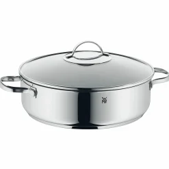Pfannen>WMF Schmorpfanne m. Deckel 28cm silberfarben