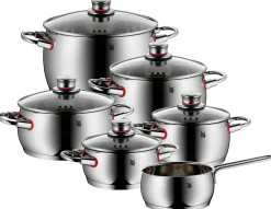 Topfsets>WMF Topfset 6tlg. silberfarben