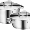Topfsets>WMF Topfset 2tlg silberfarben