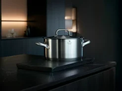 WMF Topfset 5tlg silberfarben^ Topfsets