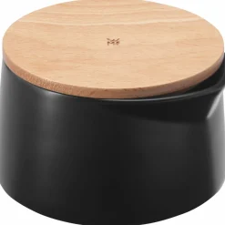 WMF Zuckerdose schwarz^ Serviergeschirr