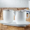 Gläsersets|Serviergeschirr>WMF Zucker&Milch Set 2tlg weiß