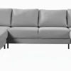 Sofas & Couches> Wohnlandschaft grau