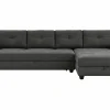 Sofas & Couches> Wohnlandschaft grau