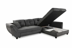 Sofas & Couches> Wohnlandschaft grau