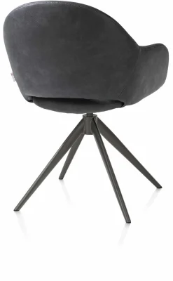 Esszimmerstühle>XOOON Armlehnstuhl grau