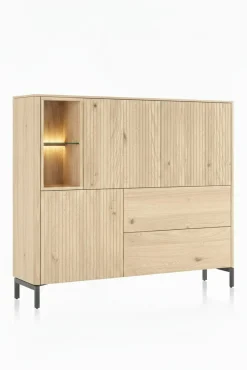 Kommoden & Sideboards>XOOON Highboard braun