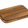 Zassenhaus 2er Schneidbrett 20x28cm braun^ Schneidebretter