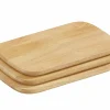 Schneidebretter>Zassenhaus 3er Schneidbrett 14,5x23cm braun