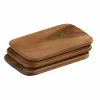 Schneidebretter>Zassenhaus 3er Schneidbrett 14,5x23cm braun