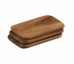 Schneidebretter>Zassenhaus 3er Schneidbrett 14,5x23cm braun