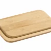 Zassenhaus 2er Schneidbrett 17x26cm braun^ Schneidebretter