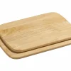 Zassenhaus 2er Schneidbrett 20x28cm braun^ Schneidebretter