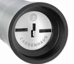 Zassenhaus Gewürzmühle transparentsilberfarben^ Gewürzmühlen & Streuer