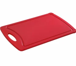 Zassenhaus Schneidbrett 25x38cm rot^ Schneidebretter