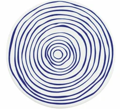 Untersetzer>Zassenhaus Untersetzer 11cm weißblau