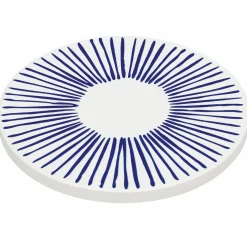 Zassenhaus Untersetzer 11cm weißblau^ Untersetzer